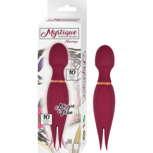 Mystique Vibrating Massagers Magic Vibe Eggplant