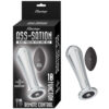 Ass-Sation Remote Vibrating Metal Anal Bulb Silver