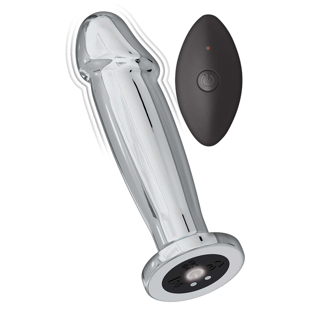 Ass-Sation Remote Vibrating Metal Anal Ecstasy Silver 2 Ass-Sation Remote Vibrating Metal Anal Ecstasy Silver - Image 2