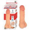 Realcocks Self Lubricating 9" 3 In 1 Masturbator White
