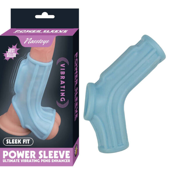 Vibrating Wave Sleeve Blue