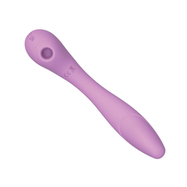 Blaze Bendable Suction Massager Lavender - Image 3