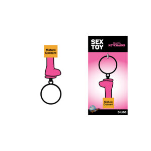 Pink Dildo Keychain