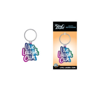 Live, Laugh, Cum Key Chain