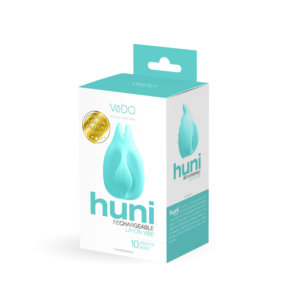 Huni Rechargeable Finger Vibe Tease Me Turquoise 1 Huni Rechargeable Finger Vibe Tease Me Turquoise