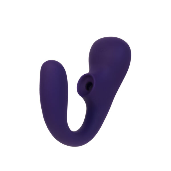 Suki Plus Rechargeable Dual Sonic Vibe Deep Purple - Image 2