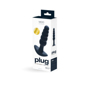 Plug Rechargeable Anal Plug Black
