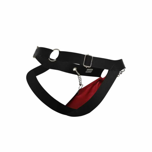 Dngeon Chain Jockstrap Red One Size - Image 2