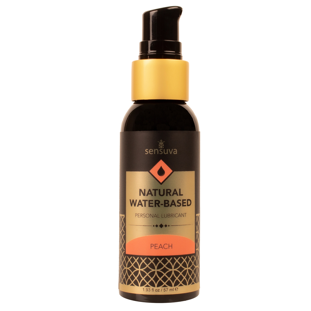 Natural Water-Based Personal Lubricant Peach 2 oz. Bottle 1 Natural Water-Based Personal Lubricant Peach 2 oz. Bottle
