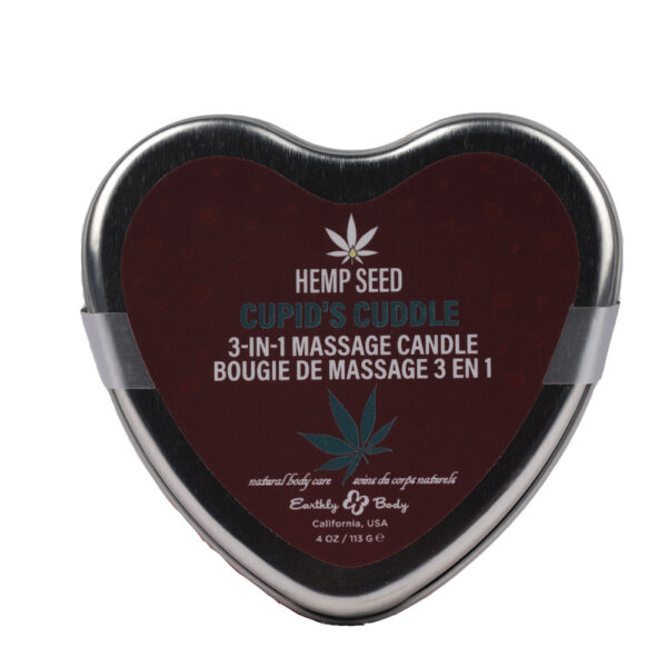 Hemp Seed 3-In-1 Valentines Day Candle Cupid's Cuddle 4 oz. - Image 2