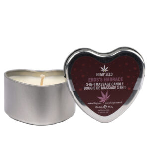 Hemp Seed 3-In-1 Valentines Day Candle Ero's Embrace 4 oz.