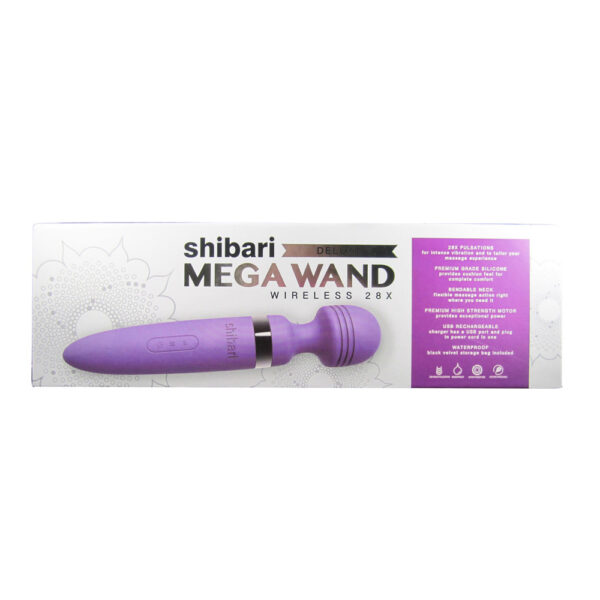 Shibari Deluxe Mega Wireless 28X Purple - Image 3