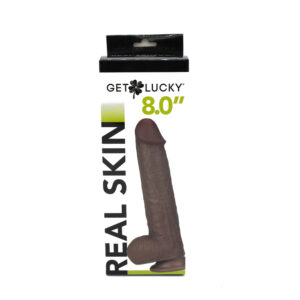 Get Lucky 8" Dual Layer Dong Light Brown