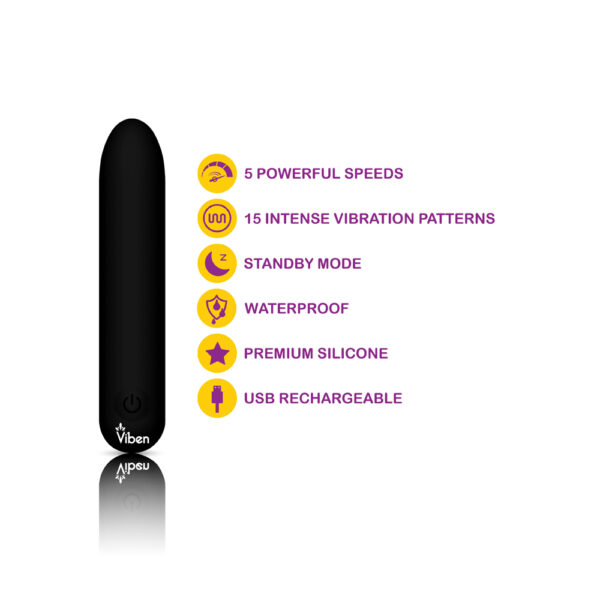 Viben Bombshell Black Mighty Bullet - Image 2