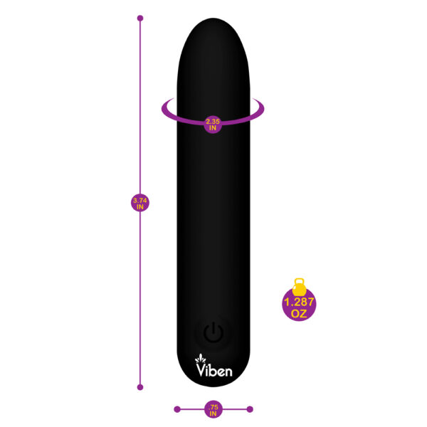 Viben Bombshell Black Mighty Bullet - Image 3