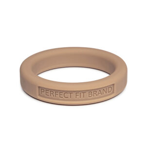Classic 1.4" (36 mm) Silicone Med. Stretch Penis Ring Skintone 4