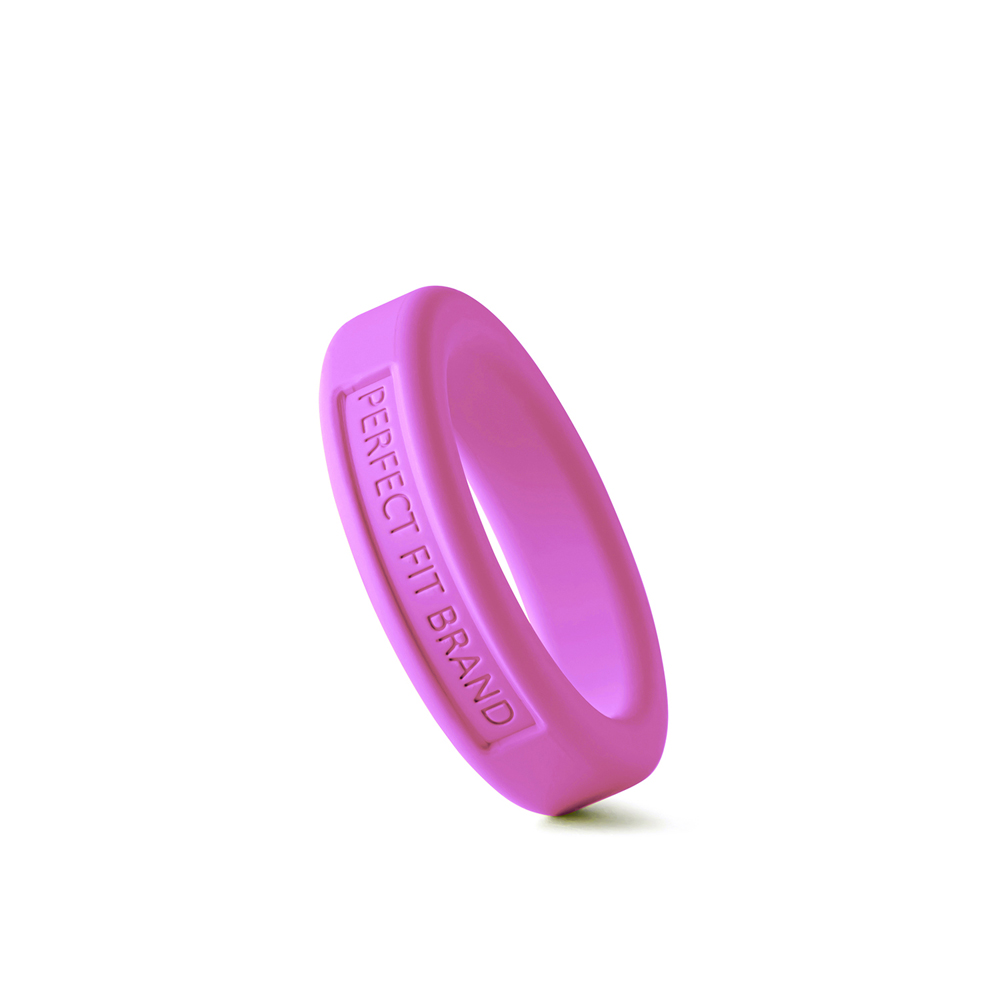 Classic 1.4" (36 mm) Silicone Med. Stretch Penis Ring Pink 2 Classic 1.4" (36 mm) Silicone Med. Stretch Penis Ring Pink - Image 2