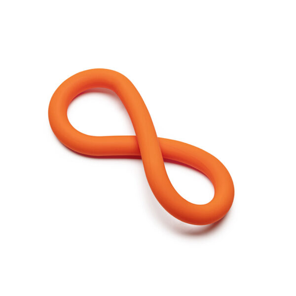 9" (229 mm) Silicone Hefty Wrap Ring Orange - Image 2