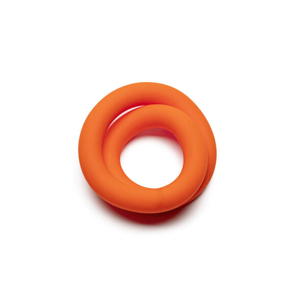 9" (229 mm) Silicone Hefty Wrap Ring Orange - Image 3