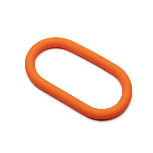 9" (229 mm) Silicone Hefty Wrap Ring Orange