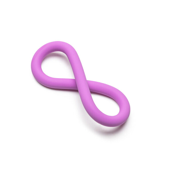 9" (229 mm) Silicone Hefty Wrap Ring Pink - Image 2