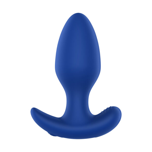 Vibrating Anal Plug Blue - Image 2