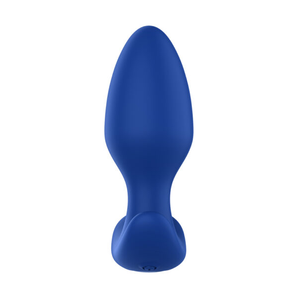 Vibrating Anal Plug Blue - Image 3