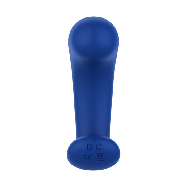Curved Vibrating Plug Blue - Image 3