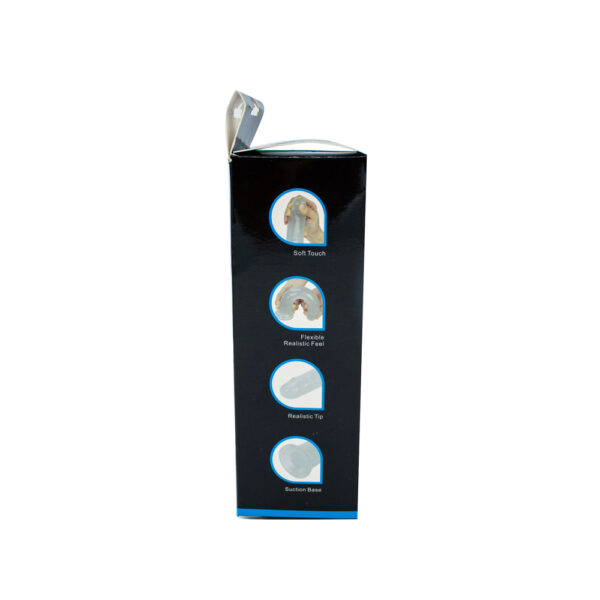 Get Lucky Glow-In-The-Dark Periwinkle Peen Dildo 8.5&Quot; - Image 2