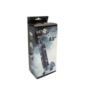 Get Lucky Glitter Dick 8.5&Quot;