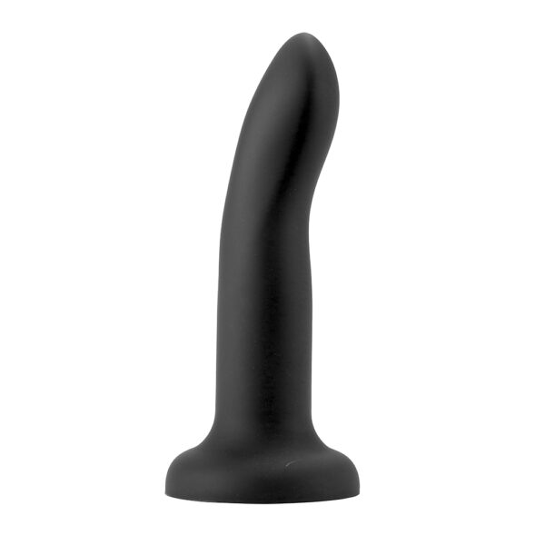 Gender Fluid Enthrall Black Strap On Dildo 6.5'' - Image 2