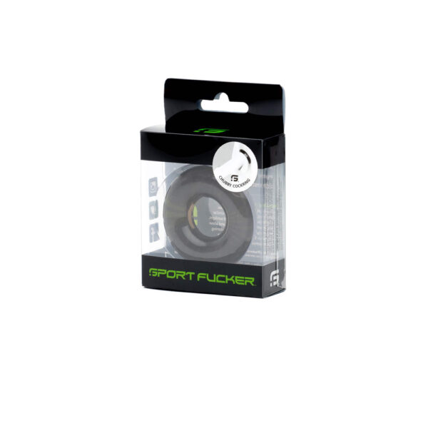 Sport Fucker Sf Rubber Cockring Single Smoke