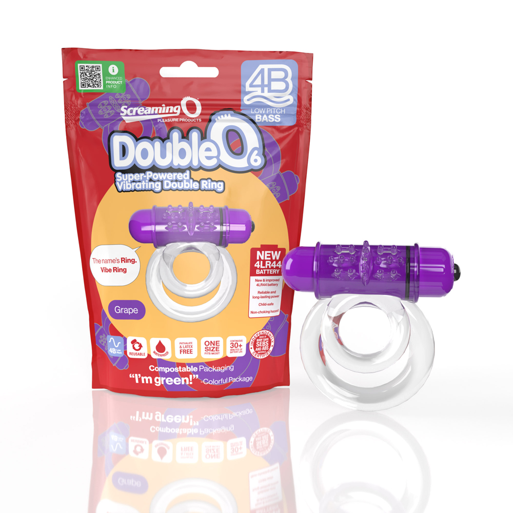 Screaming O 4B Doubleo 6 Grape 1 Ct 1 Screaming O 4B Doubleo 6 Grape 1 Ct