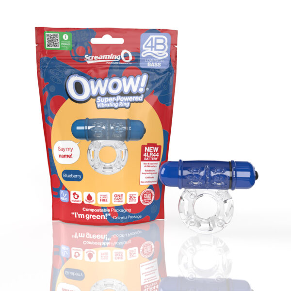Screaming O 4B Owow Blueberry 1 Ct