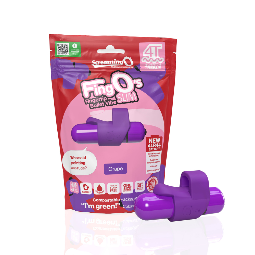 Screaming O 4T Fingo Slim Grape 1 Screaming O 4T Fingo Slim Grape