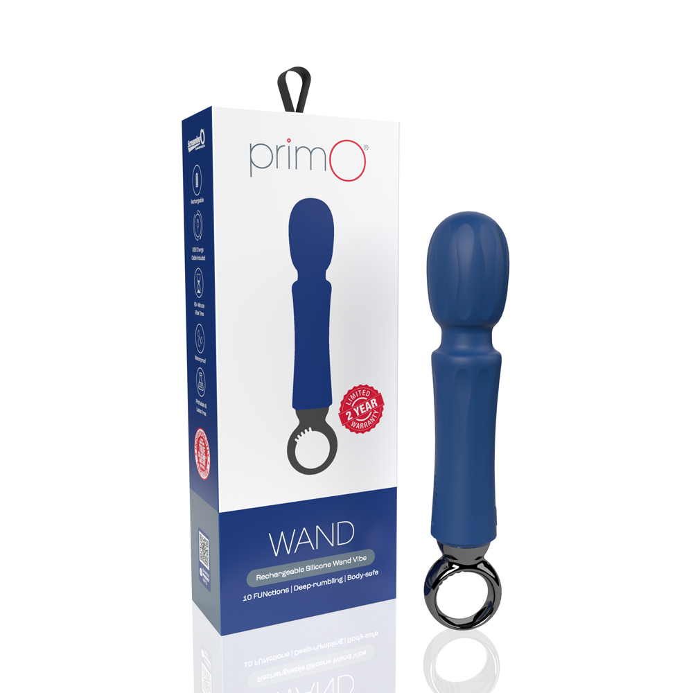 Screaming O Primo Wand Blueberry 1 Screaming O Primo Wand Blueberry