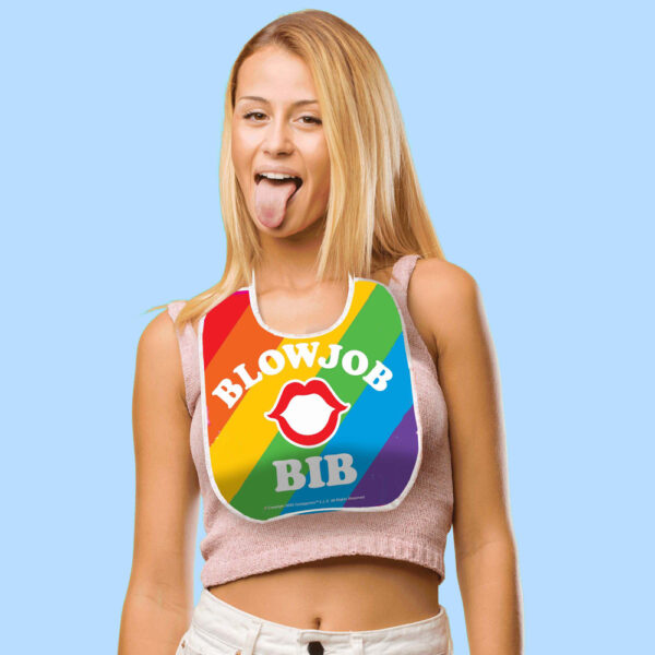 Blow Job Bib Rainbow - Image 3