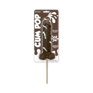 Cum Cock Pops Dark Chocolate Flavor 1Pc Clamshell
