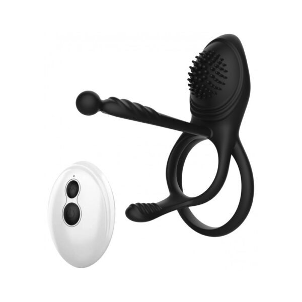 Decadence Octopussy Cock Ring/Clit/Anal Stim With Tentacles Remote Control - Image 2