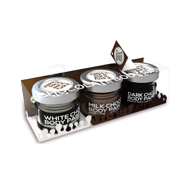 Erotic Chocolate Body Paints 3 Pack