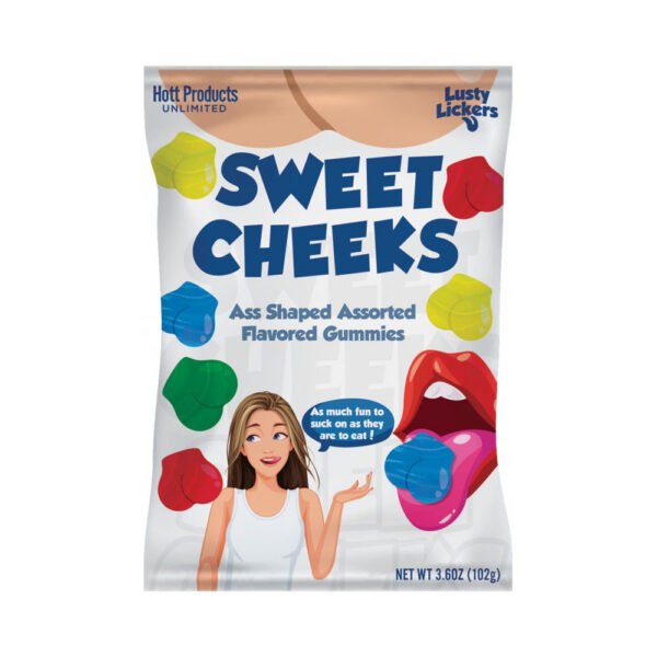 Sweet Cheeks Ass Shaped Gummies 12Pc Display - Image 2