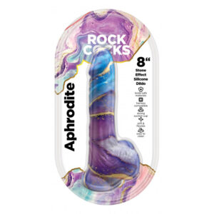 Rock Cocks Aphrodite Marble Dildo 8"