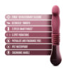 Temptasia Trixie Thrusting Dildo Wine - Image 2