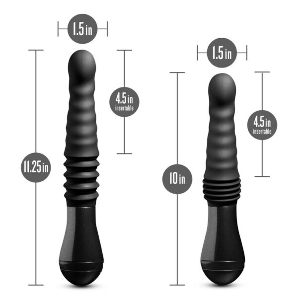 Temptasia Lazarus Thrusting Dildo Black - Image 3
