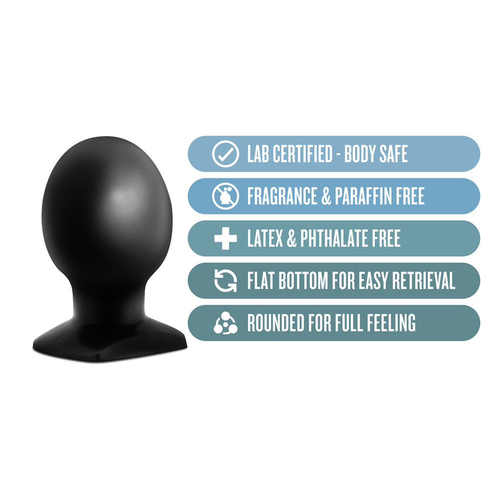 Anal Adventures Orb Plug Black 3 Anal Adventures Orb Plug Black - Image 3