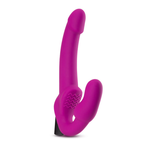 Temptasia Estella Strapless Silicone Dildo Pink - Image 2