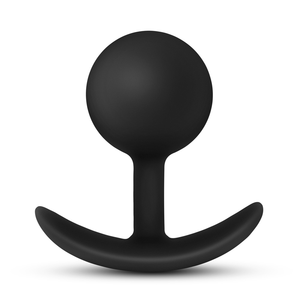 Anal Adventures Platinum Silicone Vibra Plug Black 2 Anal Adventures Platinum Silicone Vibra Plug Black - Image 2