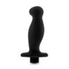 Anal Adventures Platinum Silicone Vibrating Prostate Massager 02 Black - Image 2