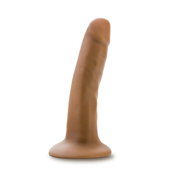 Dr. Skin Silicone Dr. Lucas 5" Dong With Suction Cup Mocha - Image 2