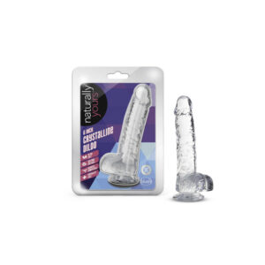 Naturally Yours 6" Crystalline Dildo Diamond
